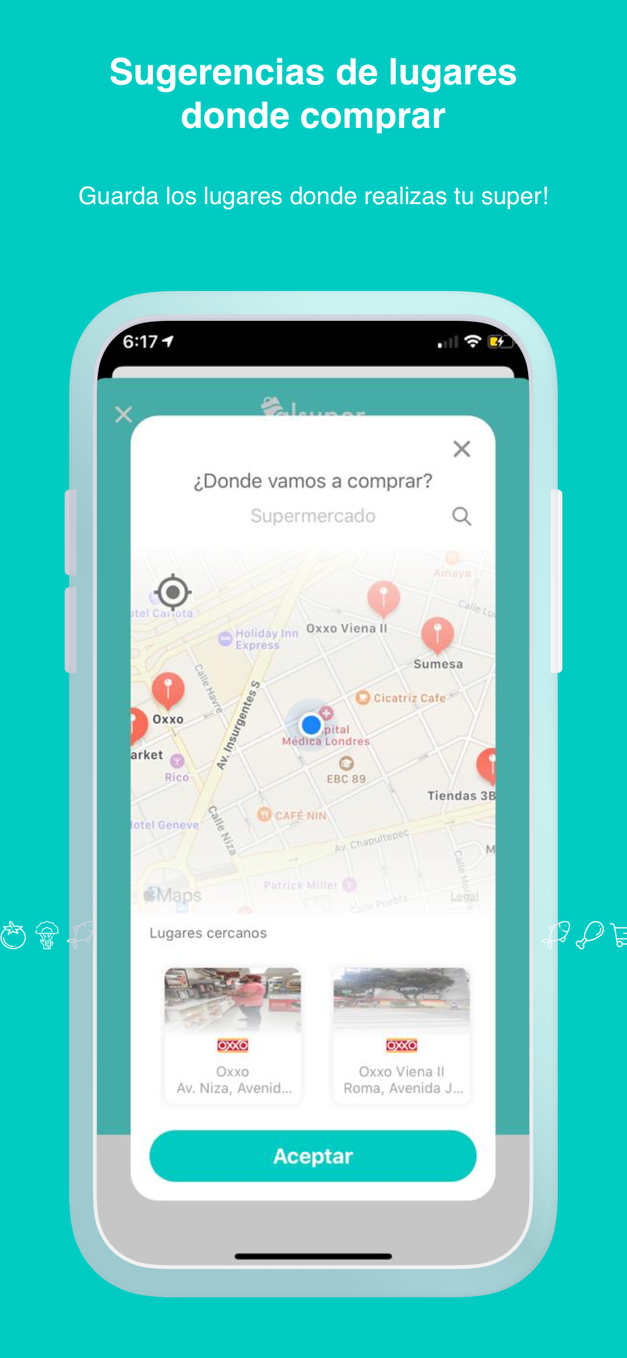 Pantalla para agregar descuentos en Alsuper Pro