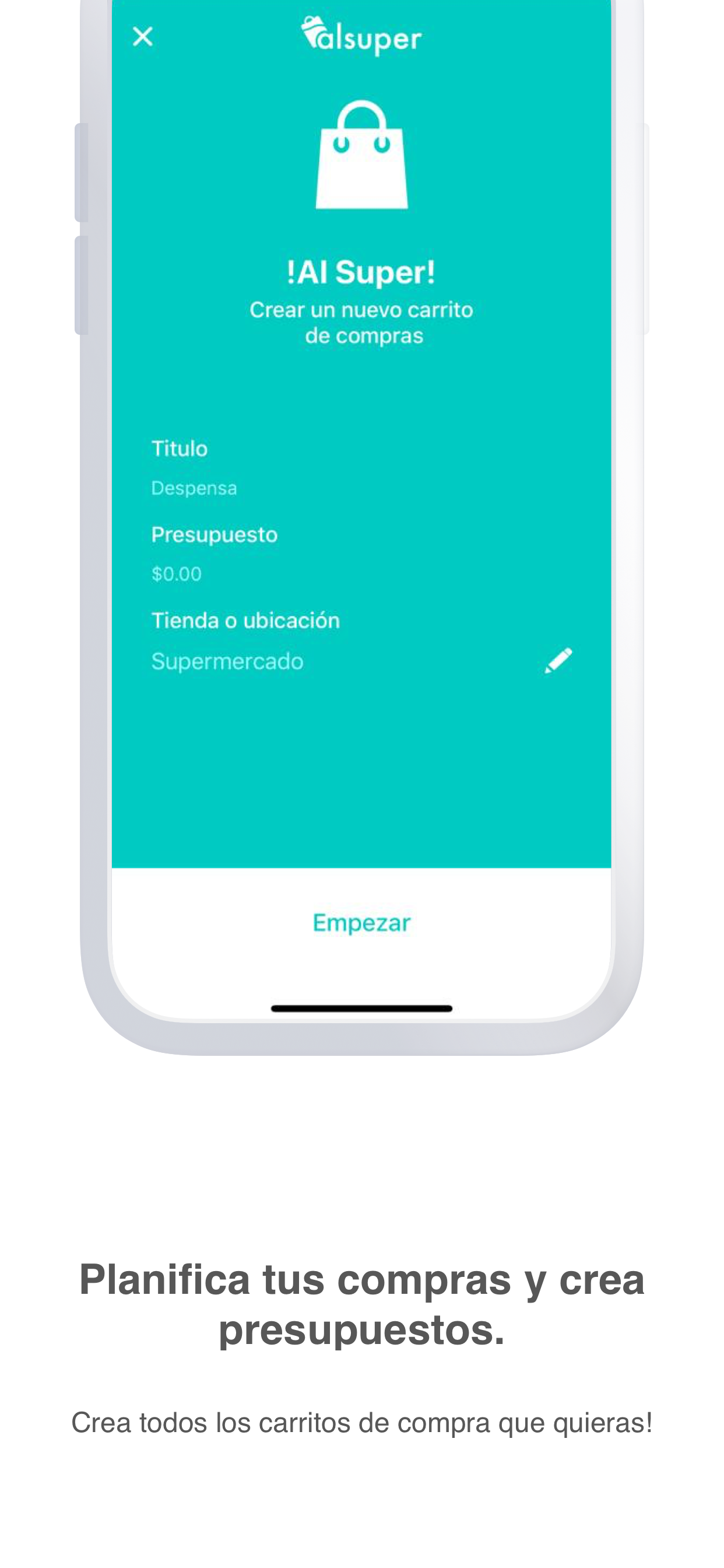 Pantalla para agregar promociones a productos en Alsuper Pro